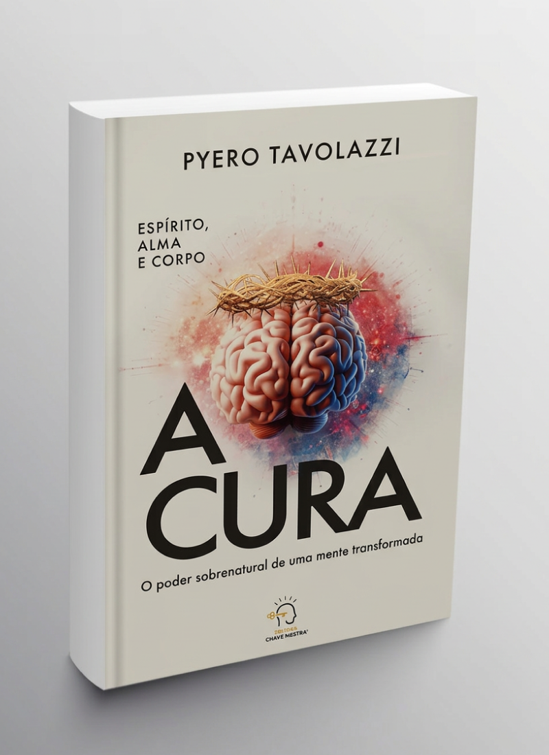 Capa do livro A Cura, de Pyero Tavolazzi