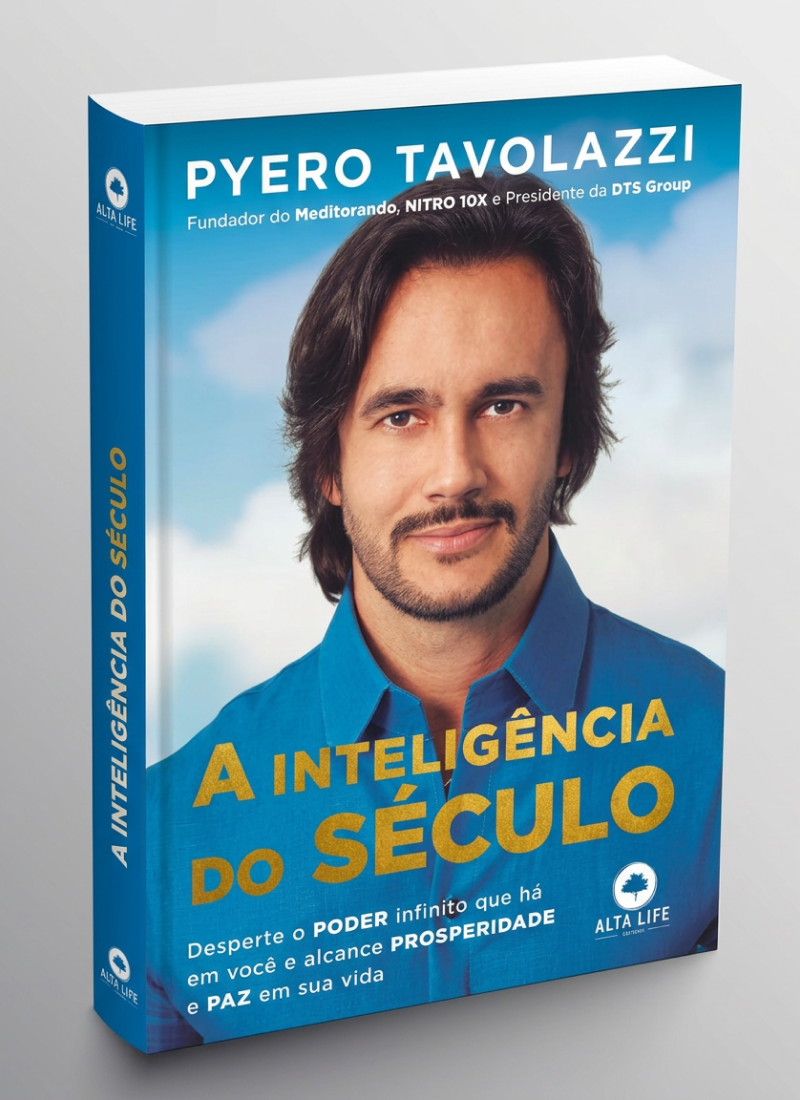 Capa do livro Inteligência do Século, de Pyero Tavolazzi